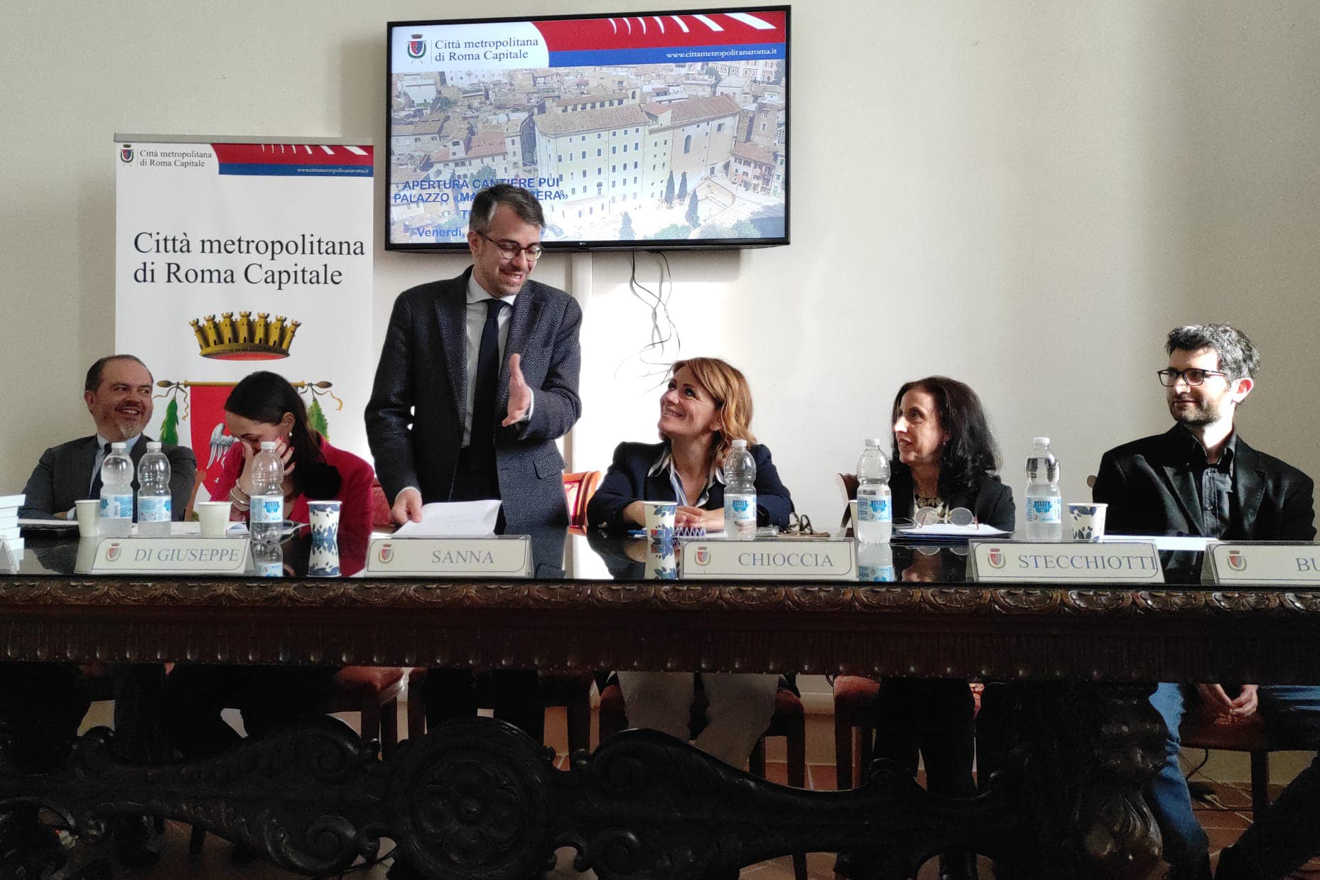 Tivoli: presentato il recupero del Palazzo Mauro Macera