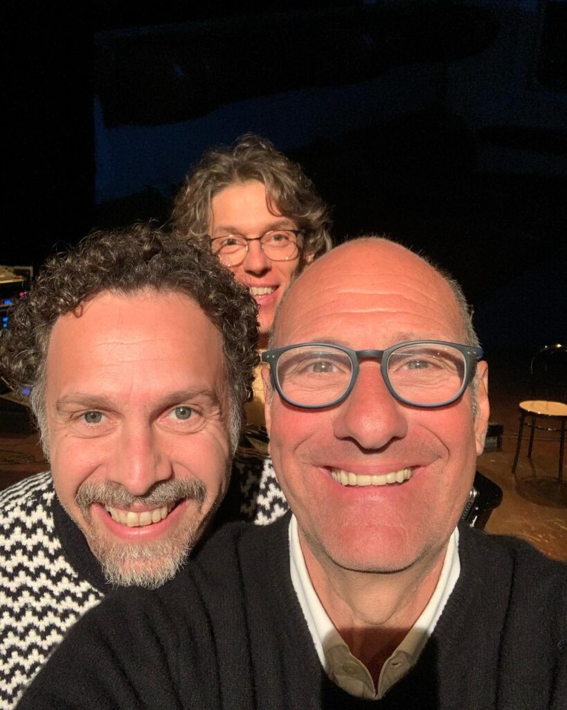 Fabrizio Coniglio e Stefano Masciarelli al teatro Ramarini di Monterotondo