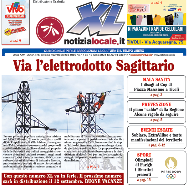 In distribuzione XLGIORNALE