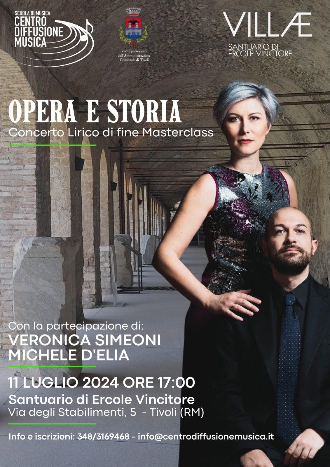 Tivoli: masterclass per cantanti lirici e pianisti