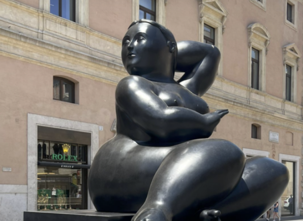 A Roma otto sculture monumentali di Fernando Botero