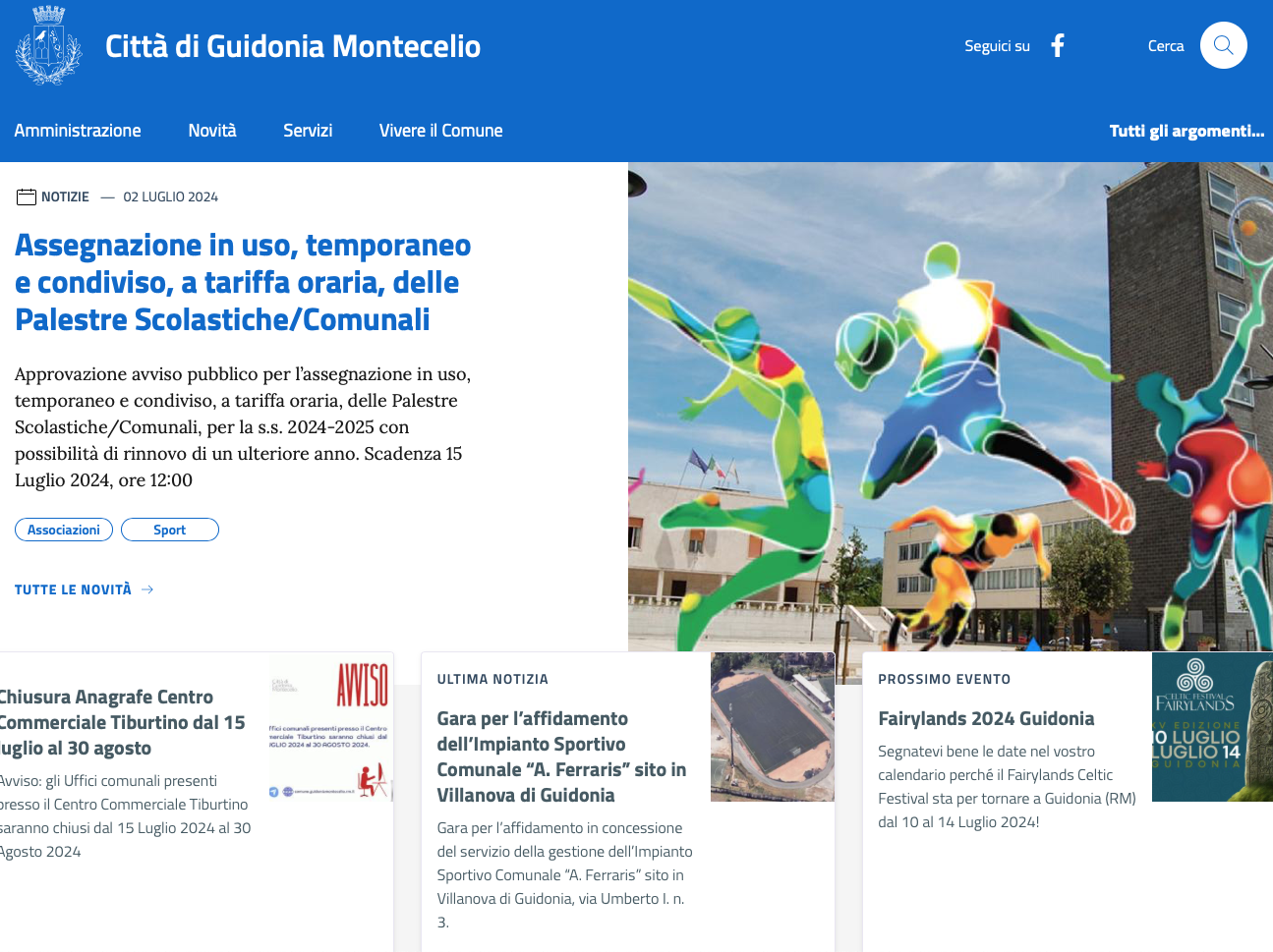 Guidonia Montecelio: on line il nuovo sito istituzionale