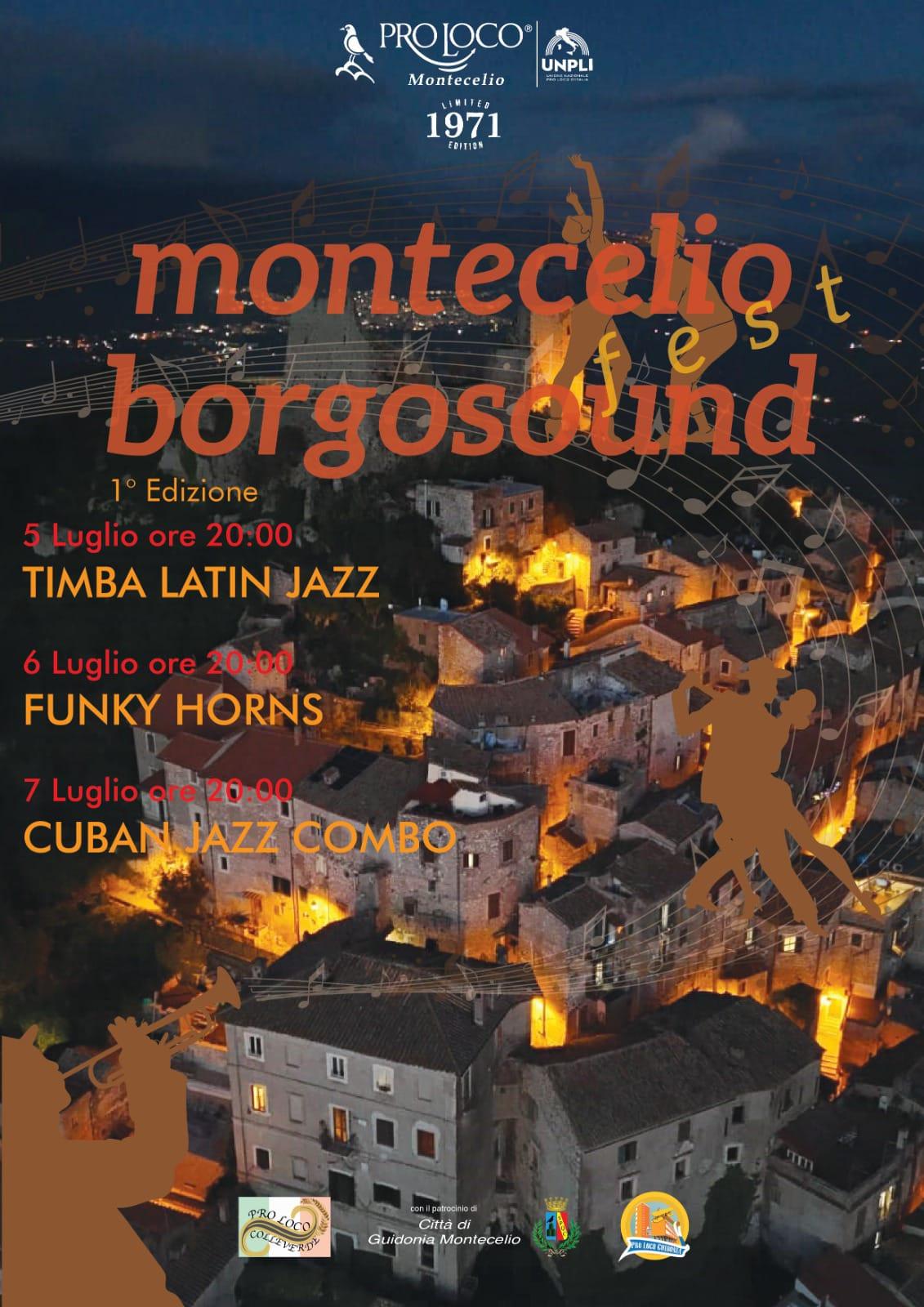 Montecelio, prima edizione di Borgosound Fest