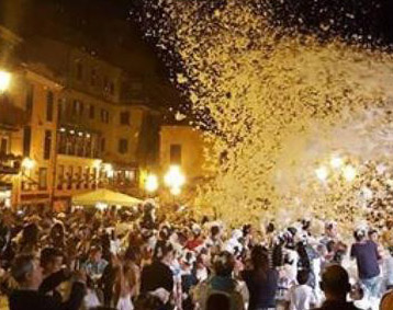 A Nemi sabato 24 agosto lo “Schiuma Party”