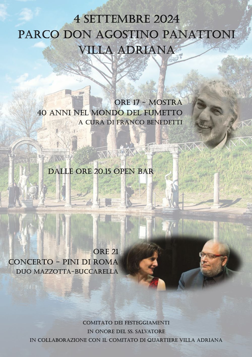 Fumetto, musica e open bar aprono la Festa di Villa Adriana