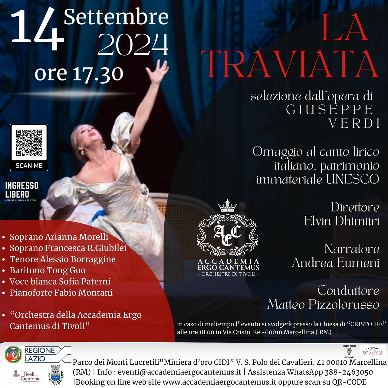 “La Traviata, Scene e Incanti al Parco” alla Miniera d’Oro di Marcellina