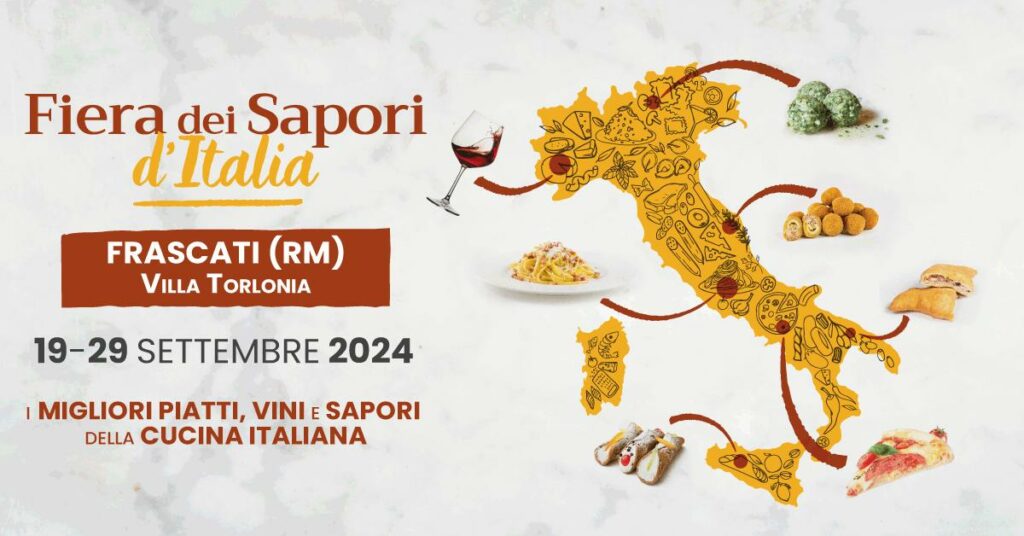 A Frascati torna la Fiera dei Sapori d’Italia
