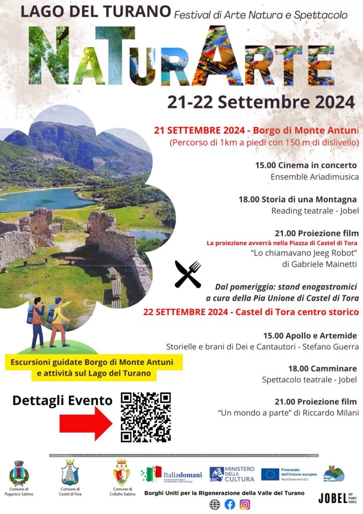 il festival NATURARTE a Castel di Tora
