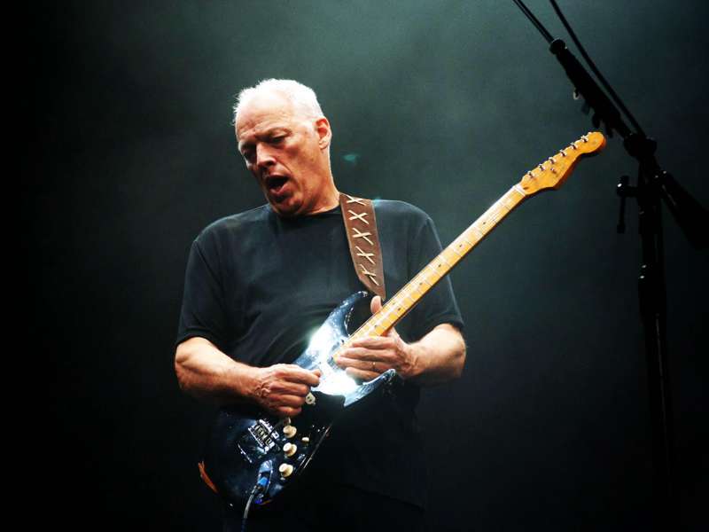 David Gilmour arriva al Circo Massimo 
