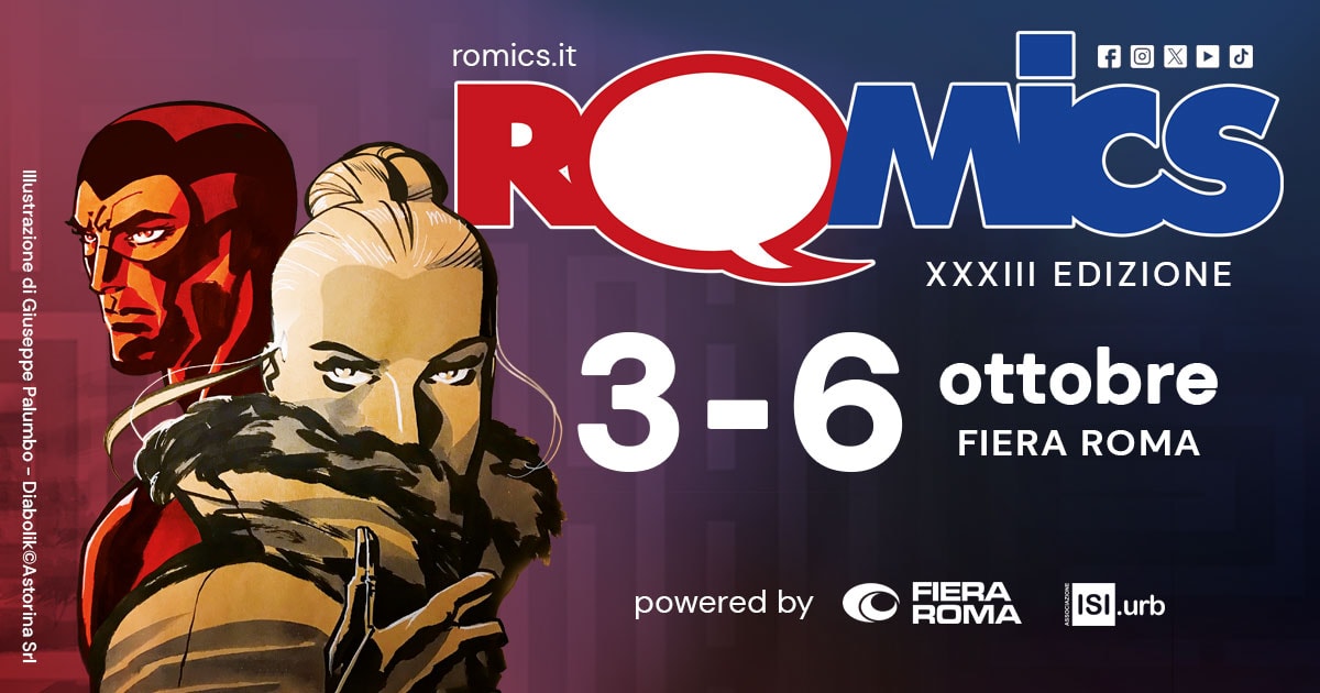 Diabolik ed Eva: il manifesto di Romics3