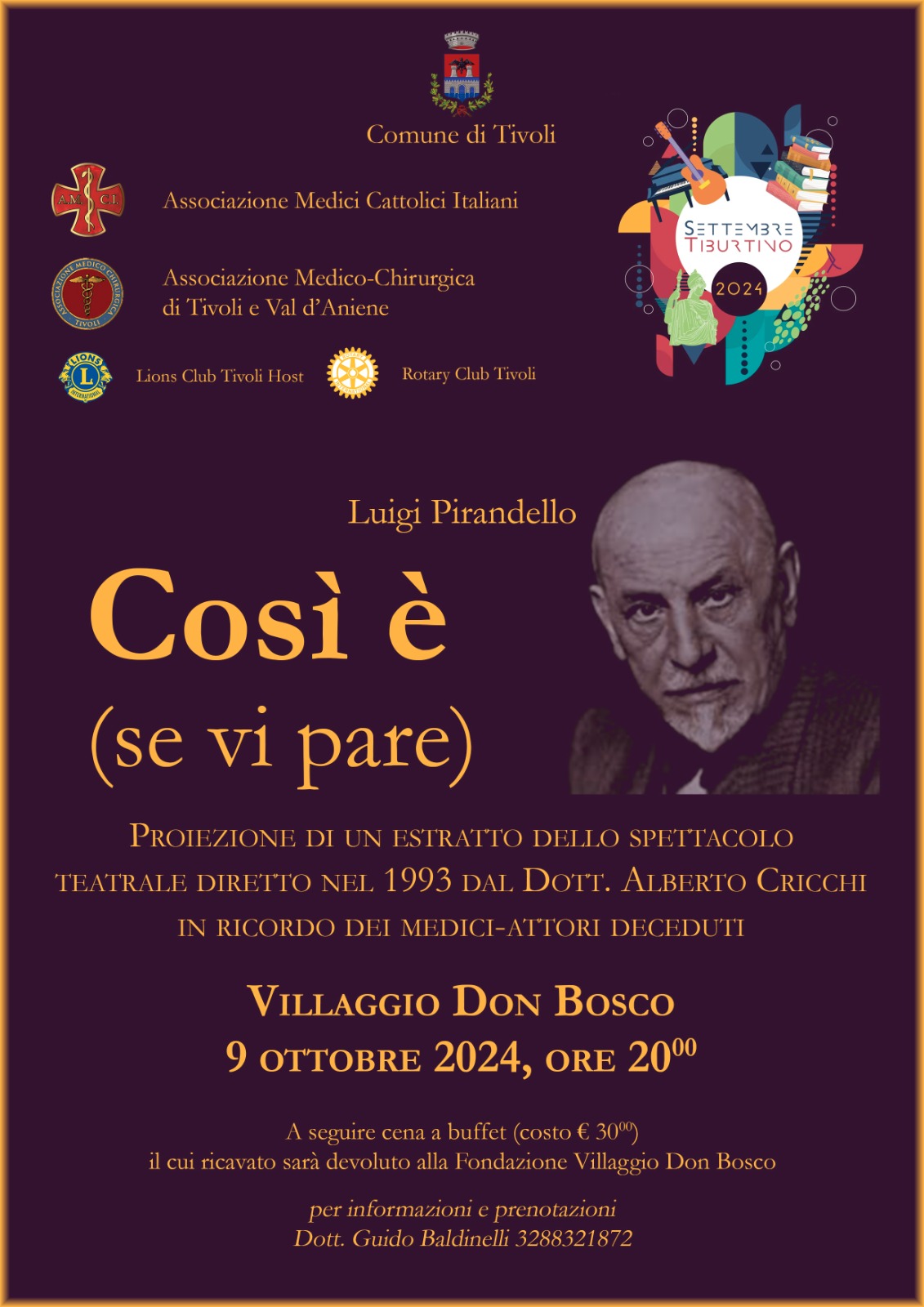 I Medici tiburtini a sostegno del Villaggio Don Bosco