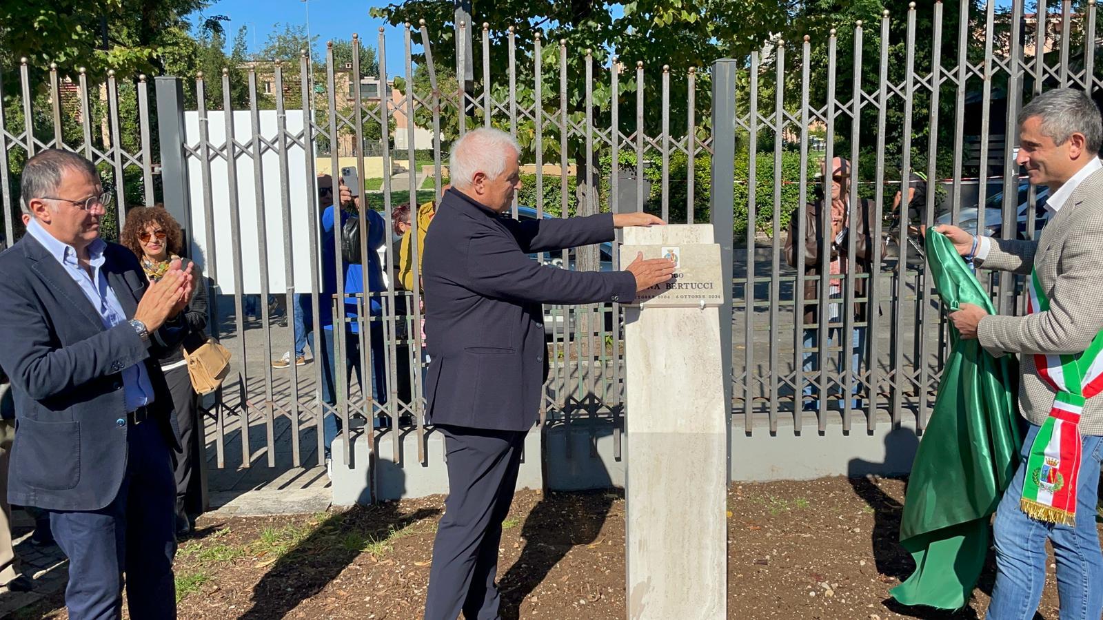 Inaugurato il Parco Anna Bertucci a Guidonia