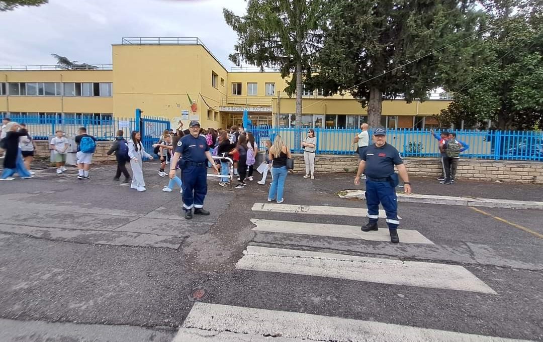 Tivoli: i volontari Gov in favore della sicurezza degli alunni