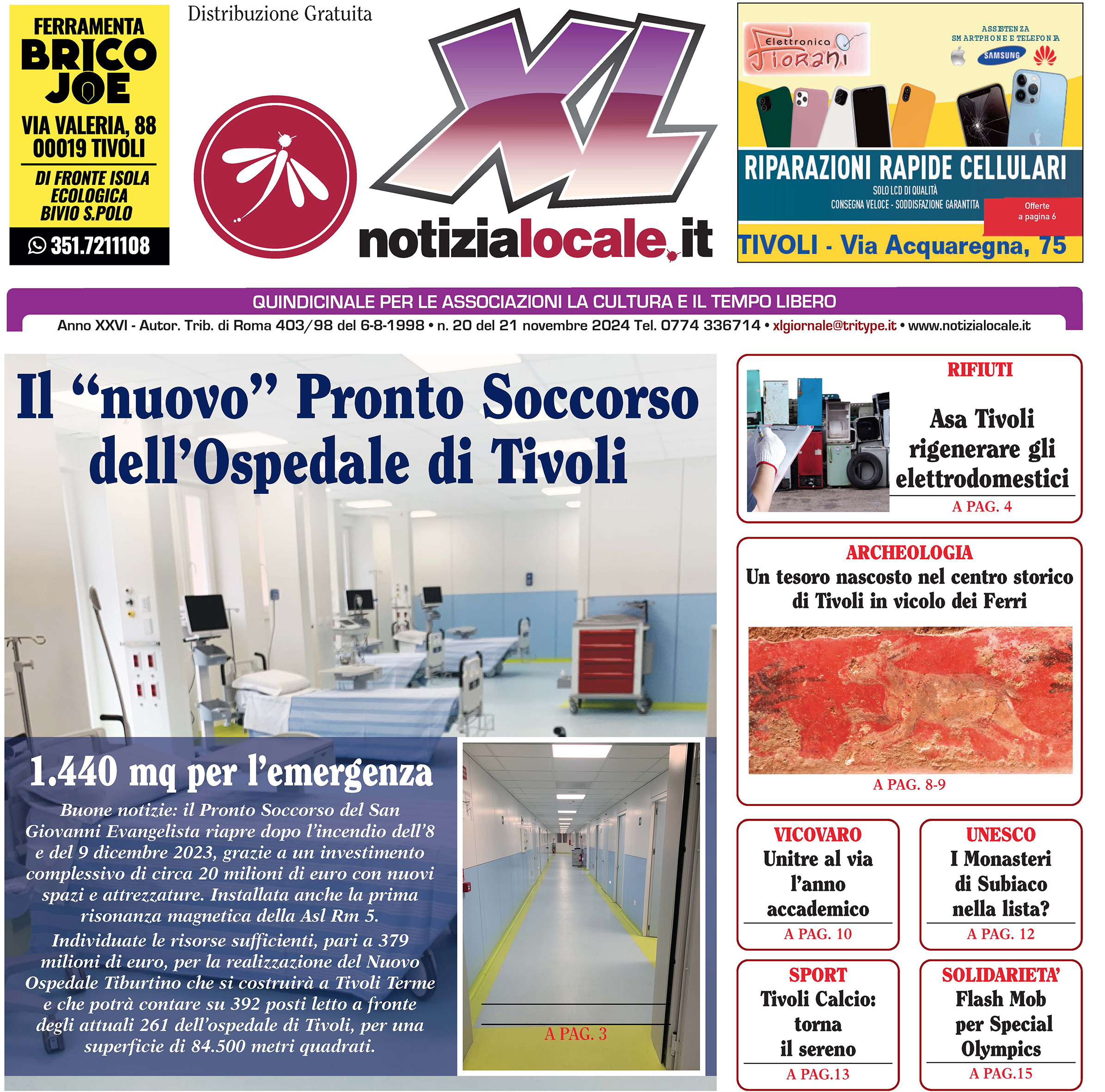 In distribuzione XLGIORNALE