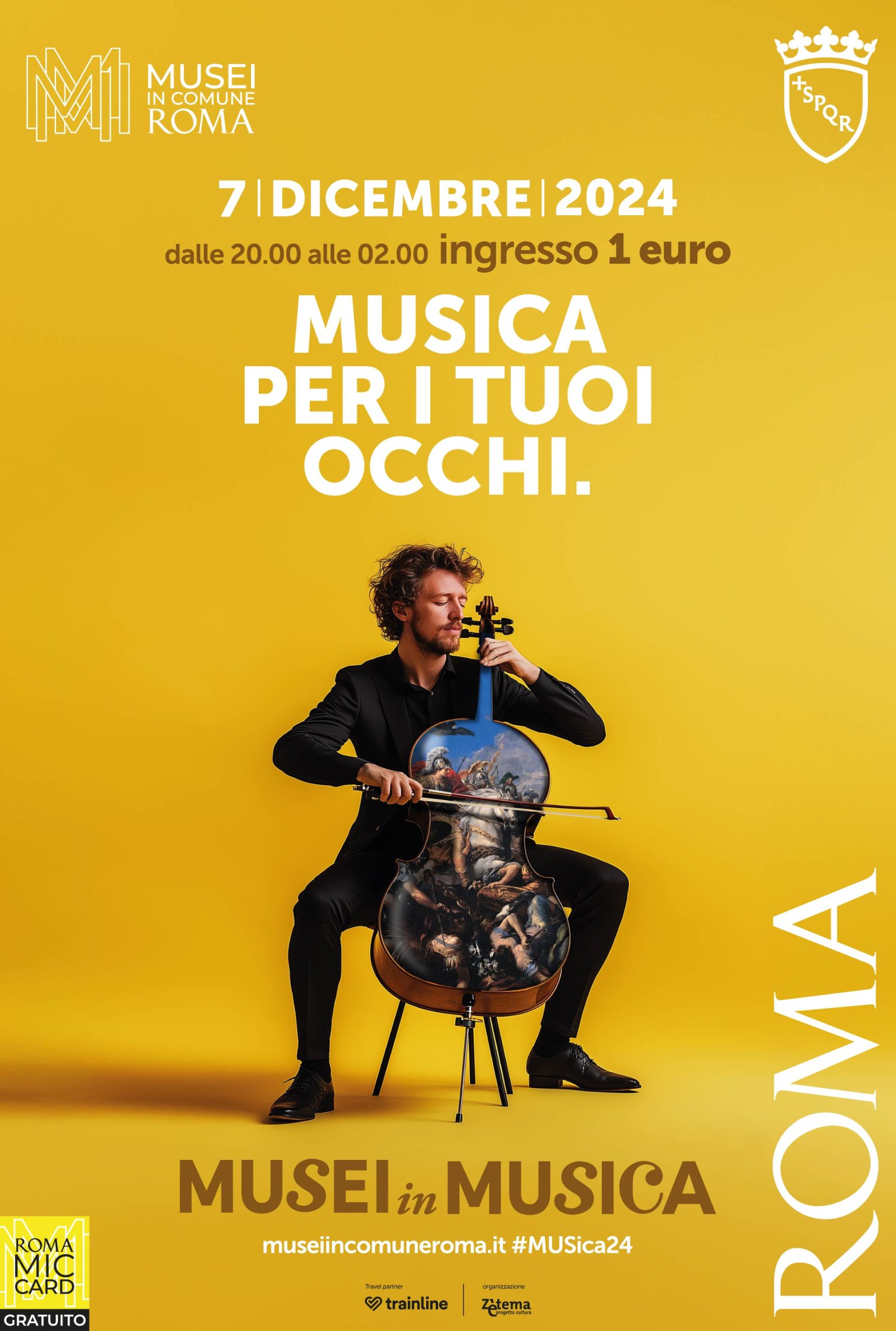 Torna “Musei in Musica” con oltre 90 spettacoli dal vivo a Roma