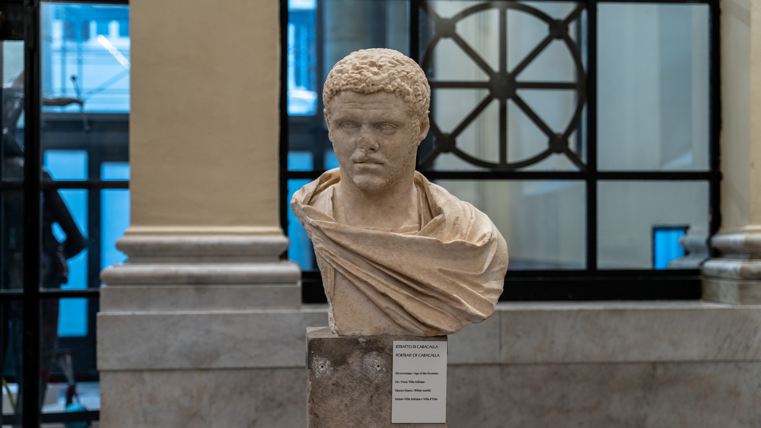 Mostra dei ritratti imperiali di Villa Adriana
