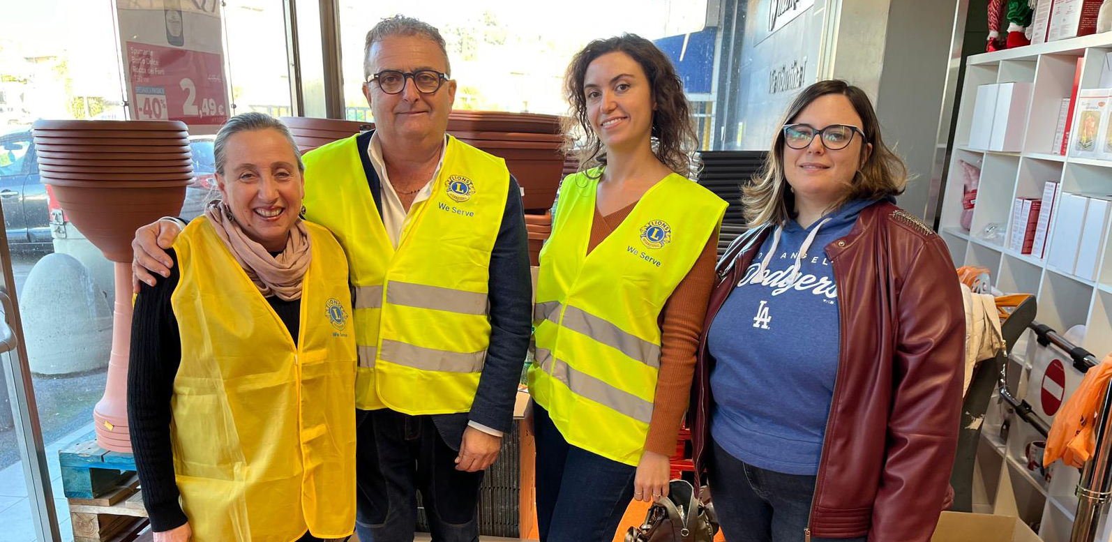 Lions Club Tivoli Host impegno per la Colletta Alimentare