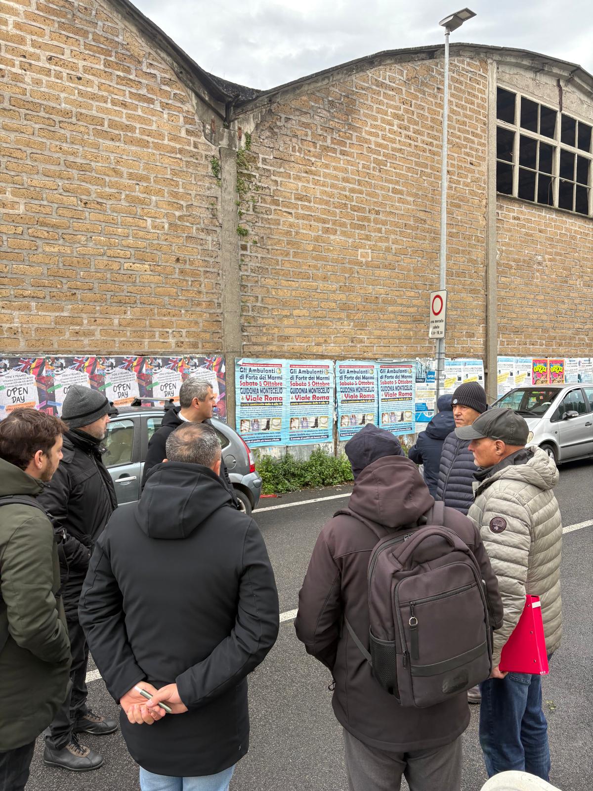 Al via la demolizione dell’ex capannone Giannini a Setteville