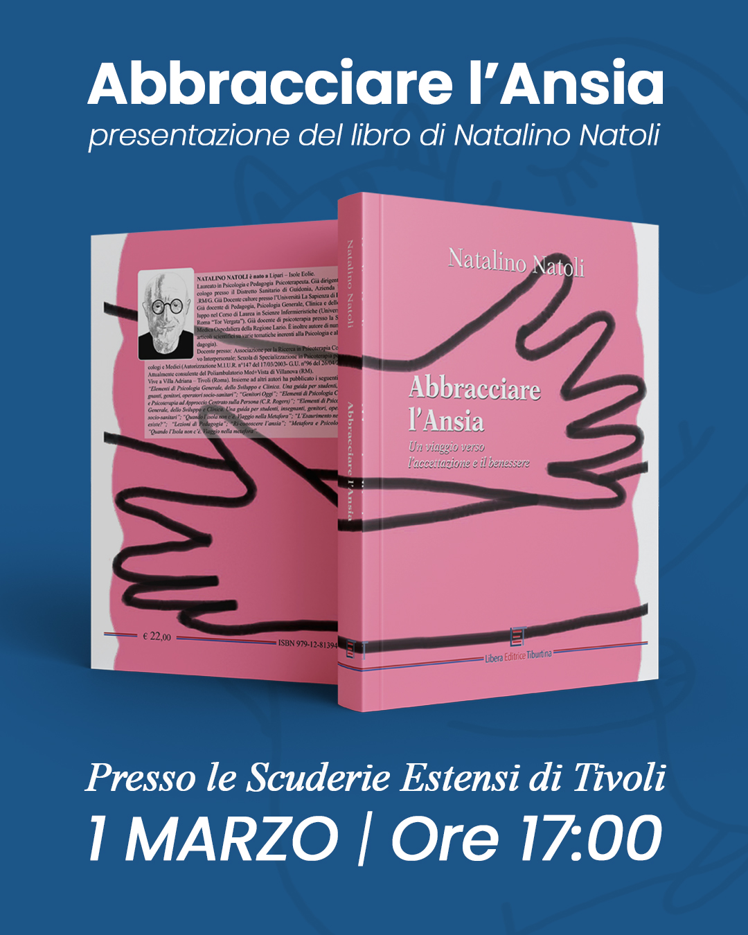 “Abbracciare l’ansia”: il nuovo libro di Natalino Natoli
