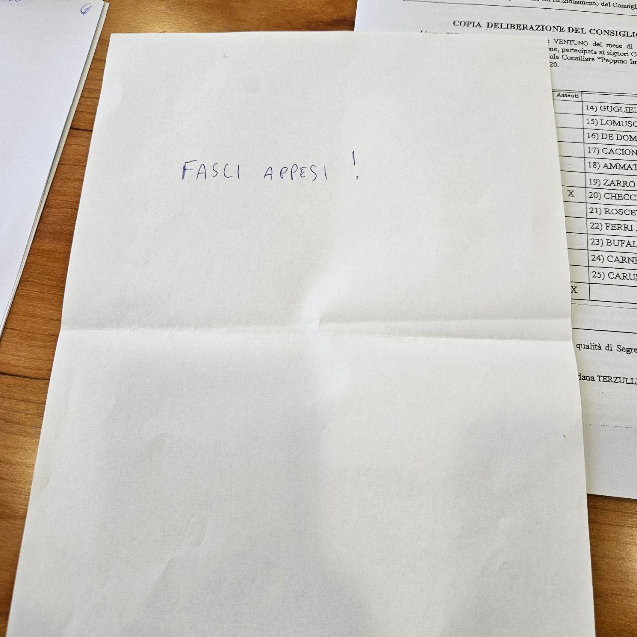 Guidonia Montecelio: solidarietà al consigliere Cacciamani per le minacce ricevute