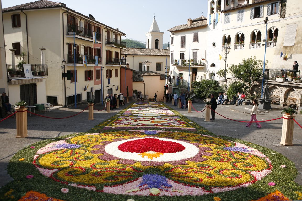 Infiorata di Gerano, presentazione a Palazzo Montecitorio