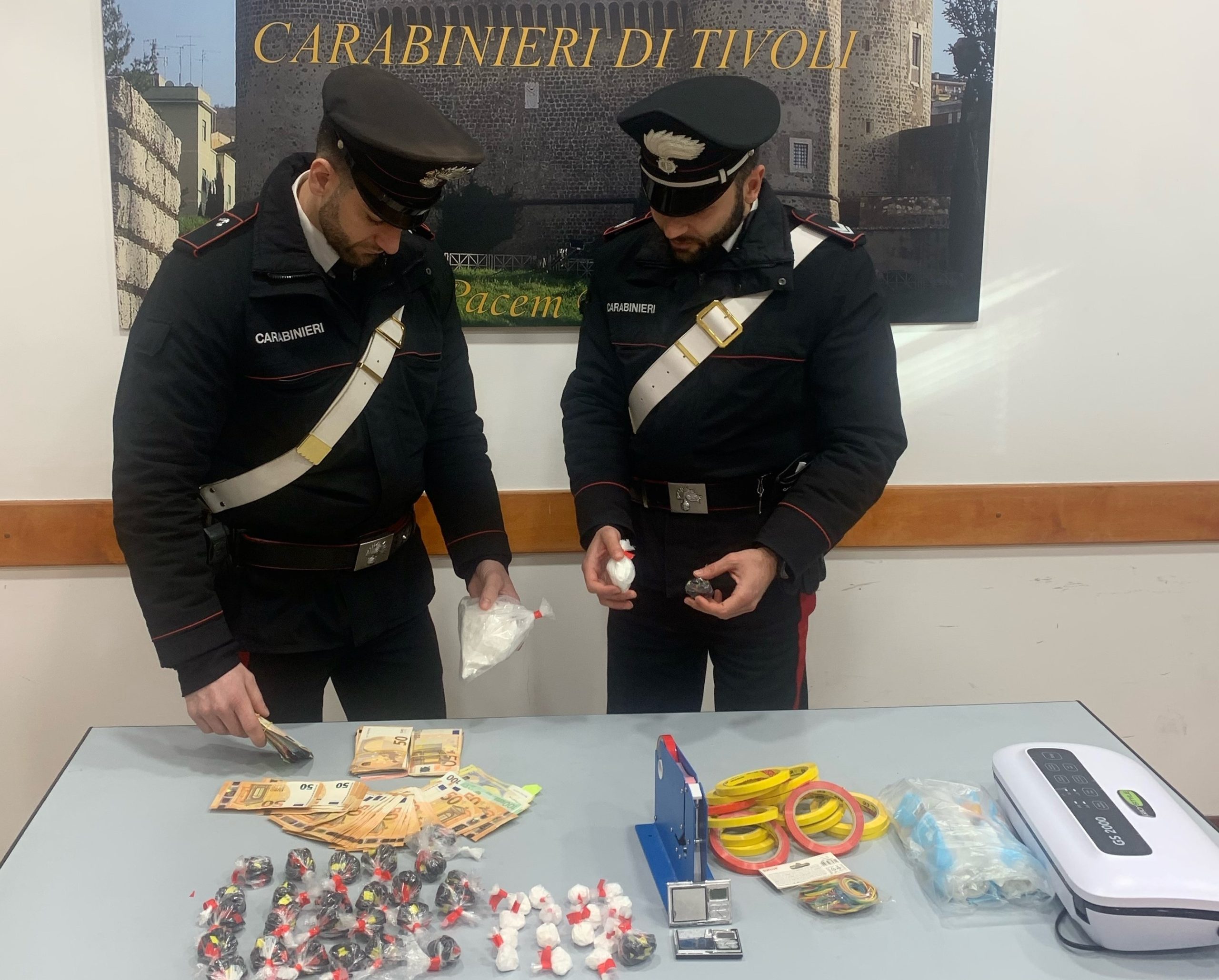 Guidonia:a arrestato 50enne per detenzione di stupefacenti