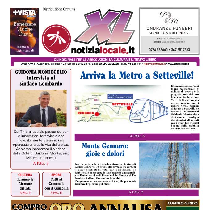 XL GIORNALE in distribuzione