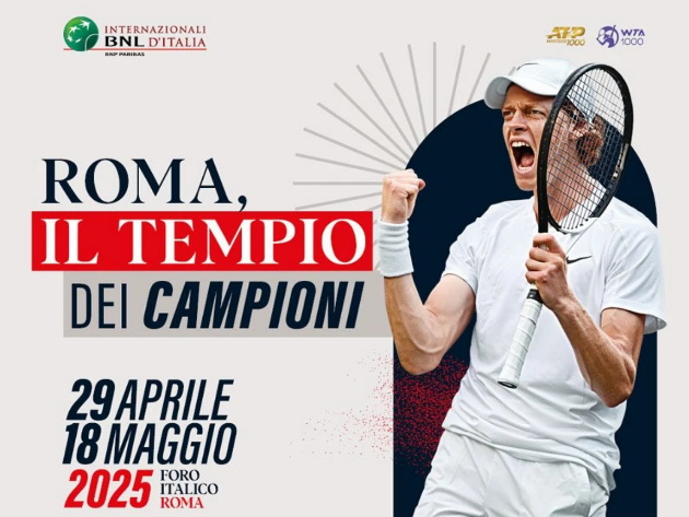 Roma accoglie i giganti del tennis: al via gli Internazionali BNL d’Italia 2024