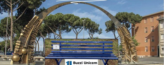 Tivoli: inaugurazione di una panchina blu nella lotta contro gli abusi sui minori