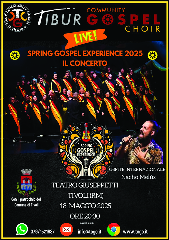 Gospel al Teatro Giuseppetti di Tivoli