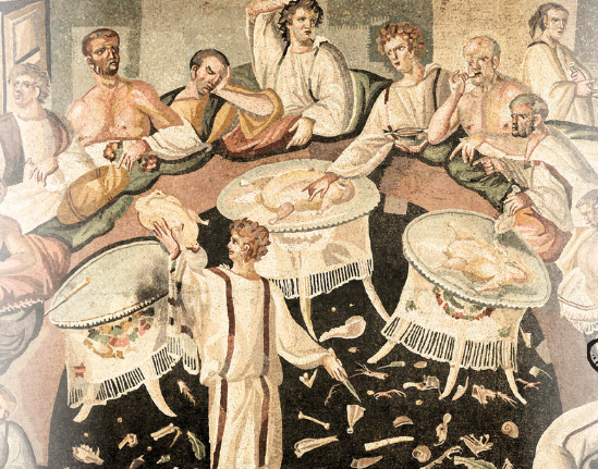 Al Museo Civico  Lanciani  si parla di romani a tavola, fra democrazia e libertà