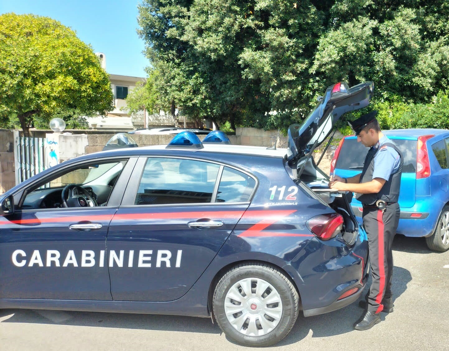 Controlli straordinari dei Carabinieri a Subiaco: denunce e droga sequestrata