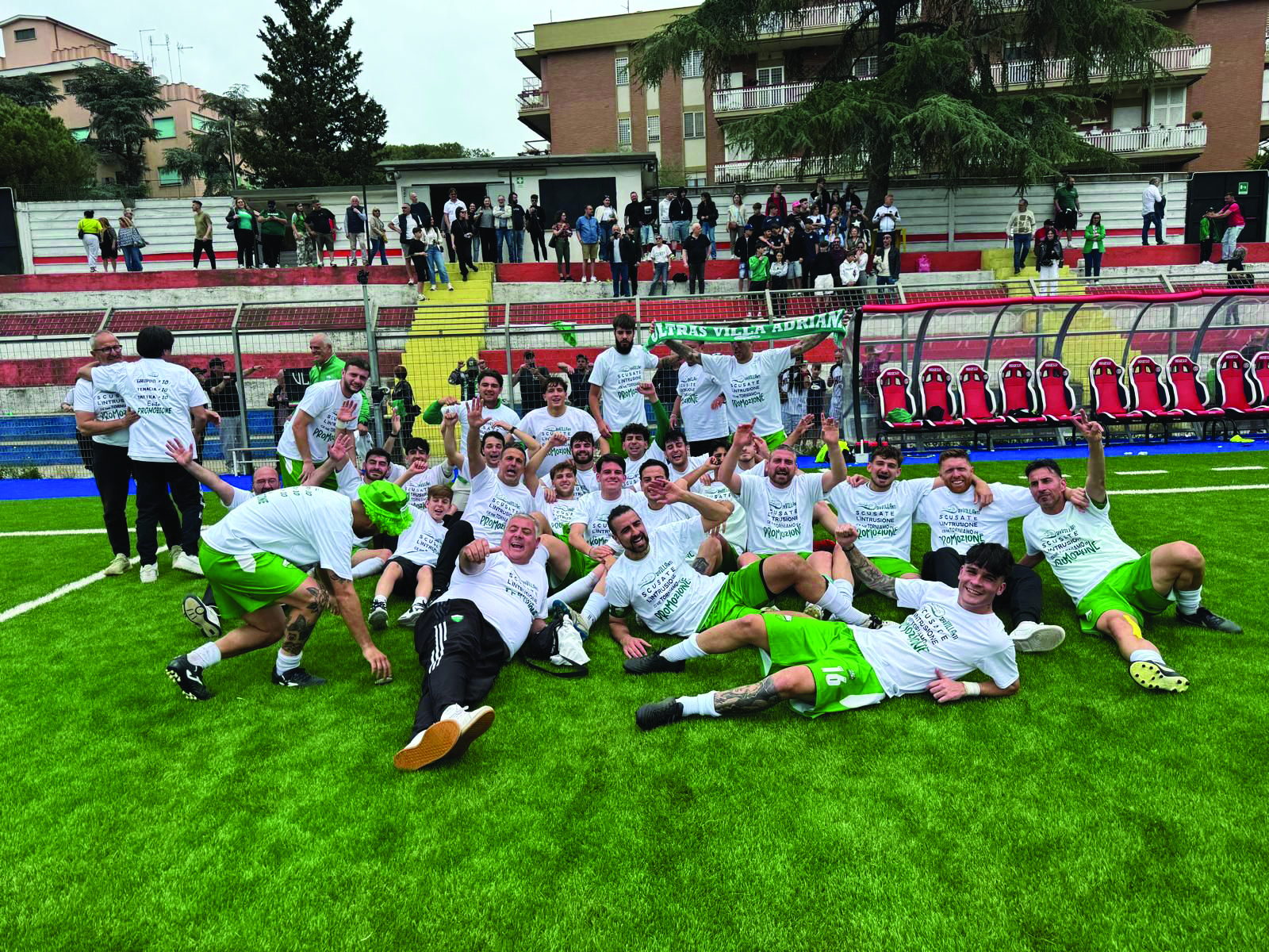 Villa Adriana trionfa nel Girone D e vola in Promozione
