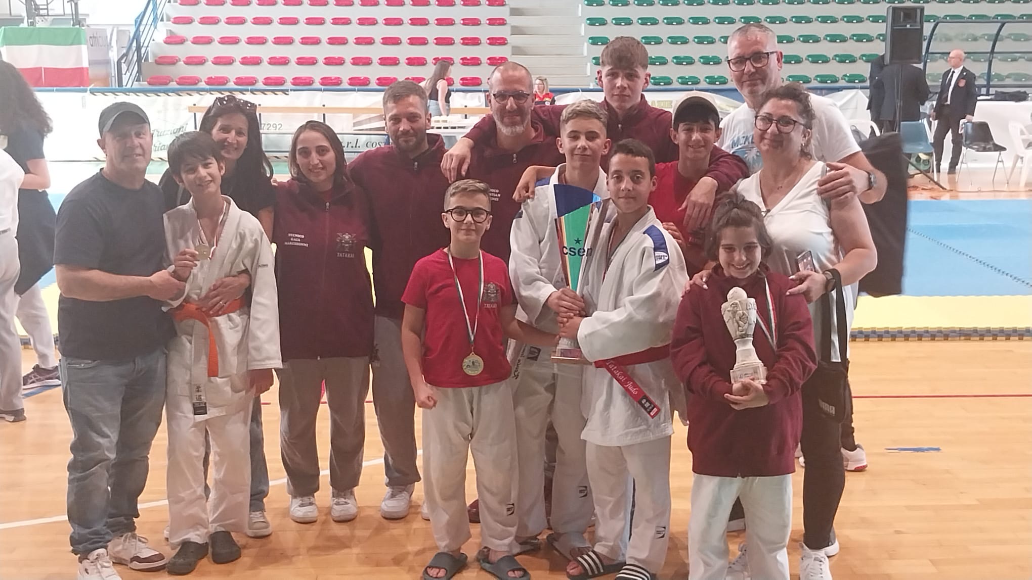 Emozioni, sorrisi e tanto orgoglio: grande giornata per i judoka TATAKAI