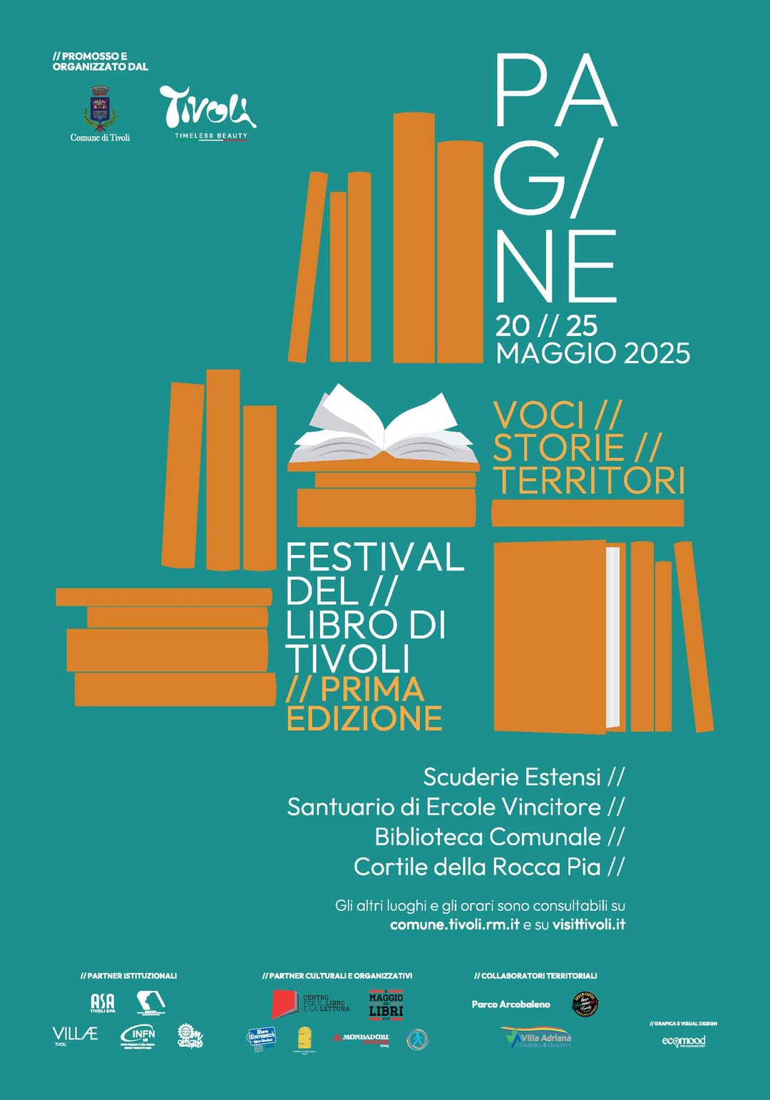 Comune Tivoli e Università Igino Giordani per il Maggio dei Libri