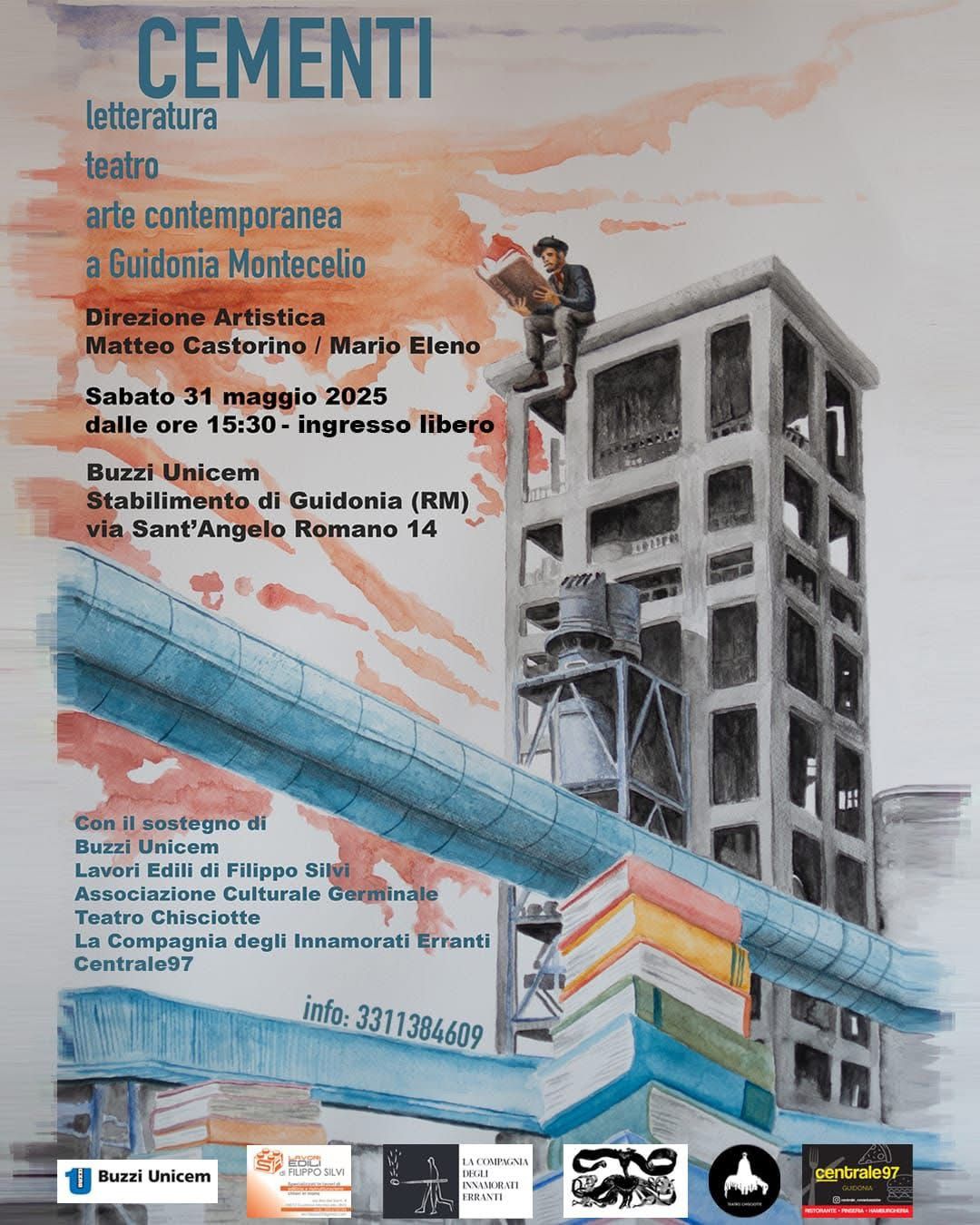 “Cementi”, l’evento culturale in fabbrica Buzzi Unicem