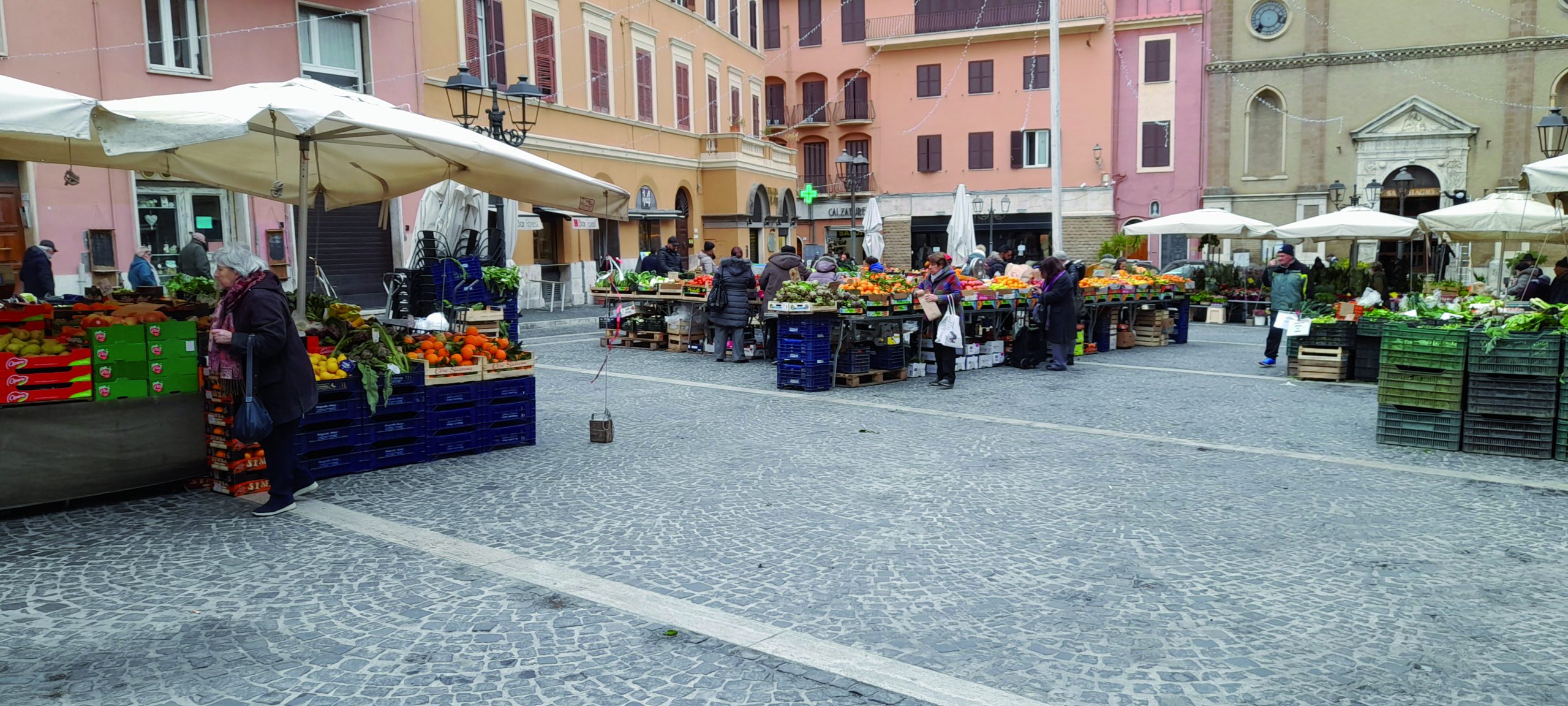 Il mercato Plebiscito in cambiamento