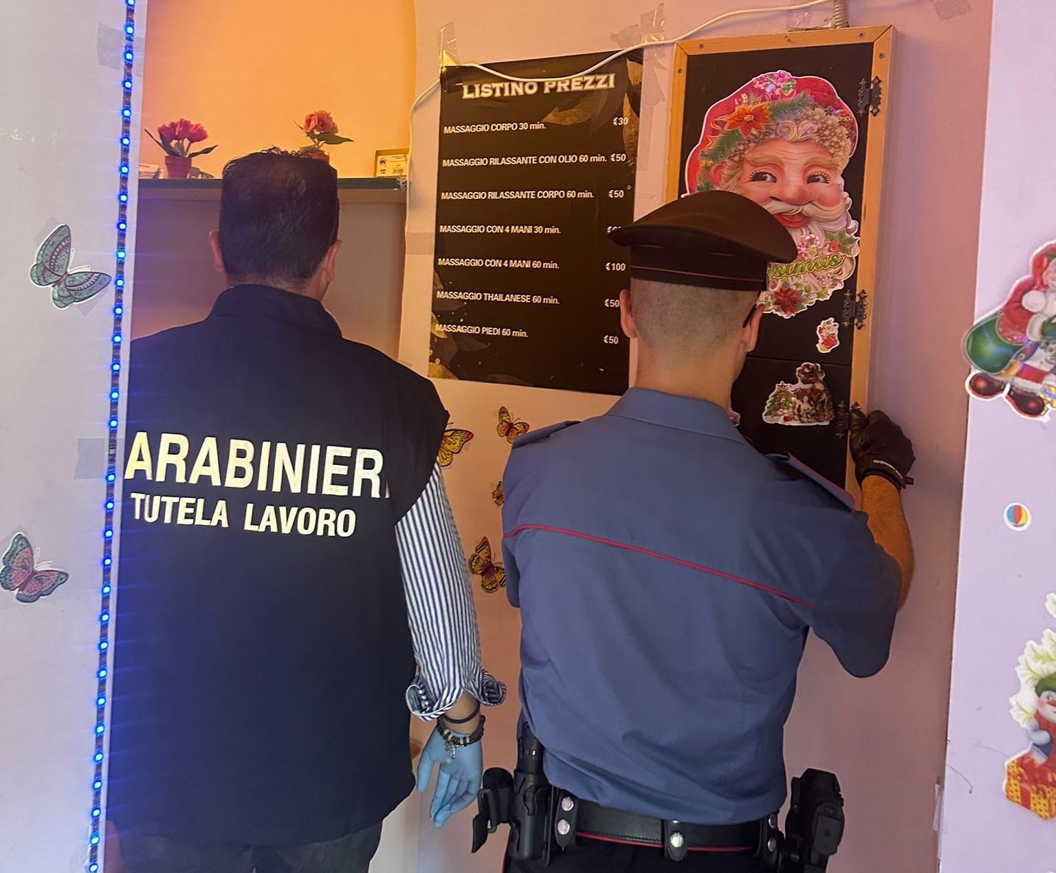 Roma, operazione nei centri massaggi: denunce per favoreggiamento della prostituzione e gravi irregolarità sul lavoro