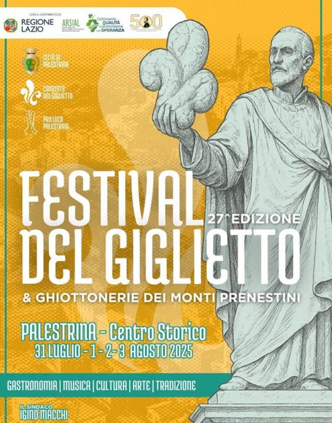 Palestrina: Festival del Giglietto & Ghiottonerie dei Monti Prenestini