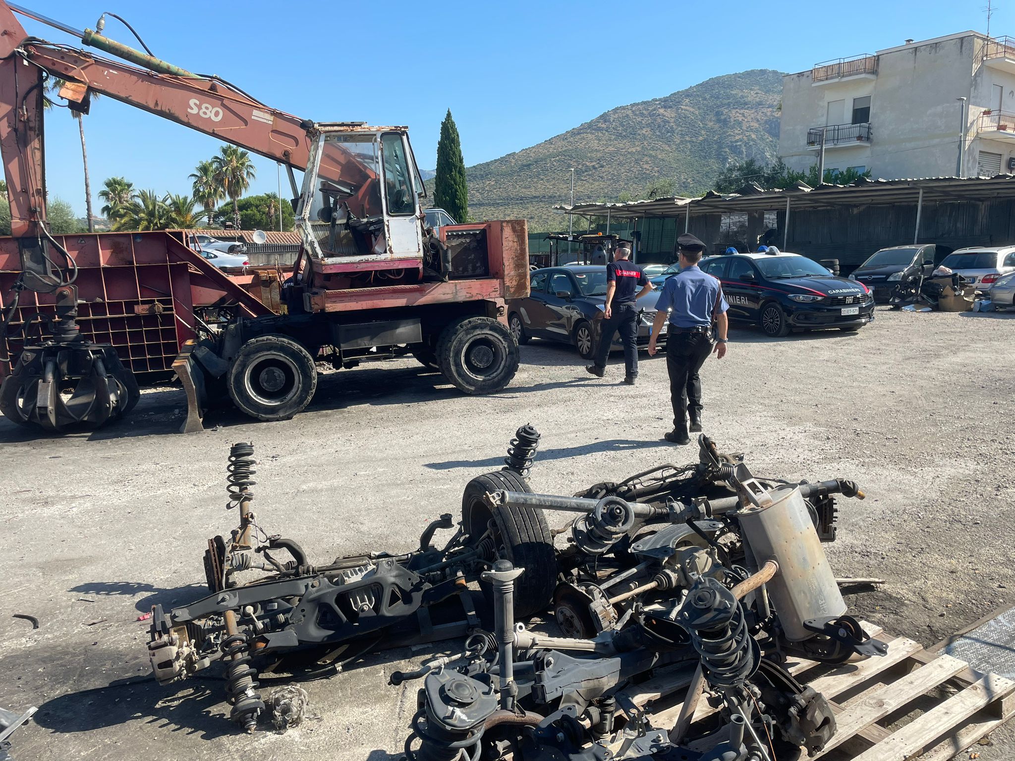 Tivoli Terme: scoperta discarica abusiva: denunciato un 72enne