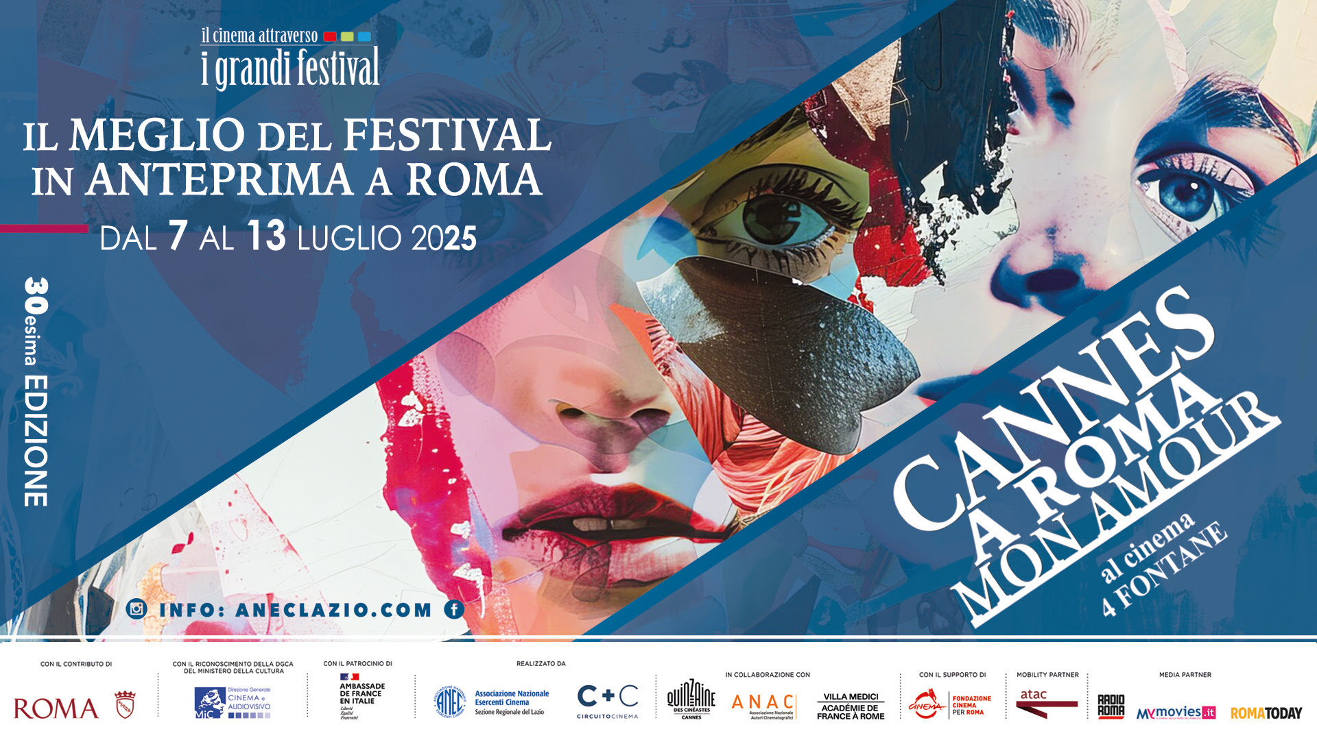 Dal 7 al 13 luglio tornano i film di Cannes a Roma