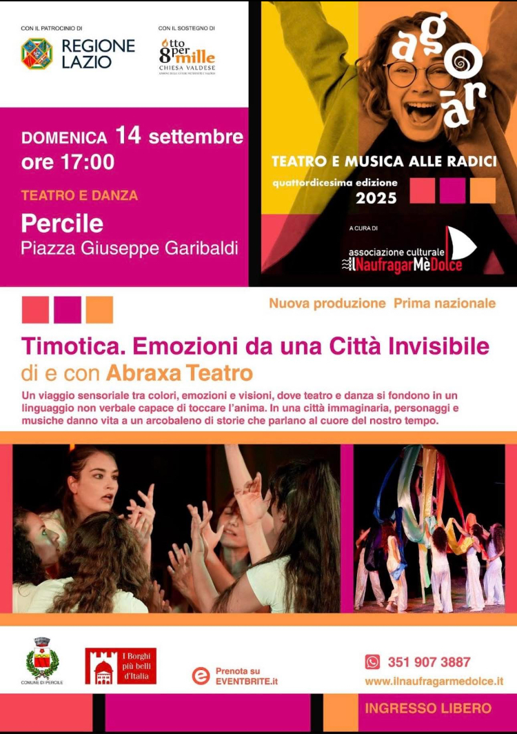 Percile spettacolo con Abraxas Teatro