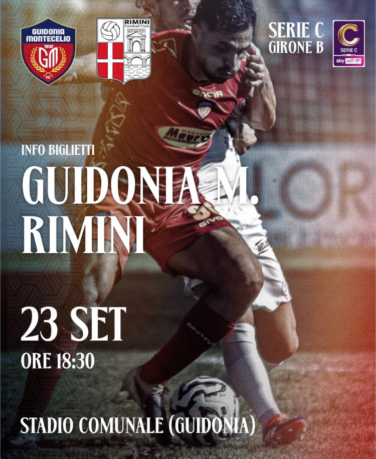 Guidonia Montecelio attende il Rimini: martedì la sfida di Serie C al Comunale