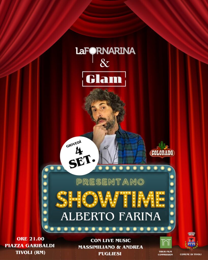 Alberto Farina Show a Tivoli: risate gratis in piazza!