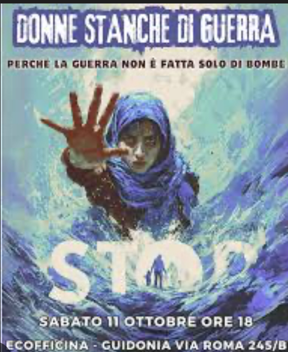 Guidonia, le “Donne stanche di guerra” si raccontano: un incontro per riflettere sui conflitti quotidiani