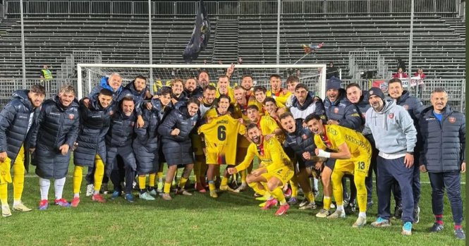 Guidonia Montecelio corsaro a Gubbio: 2-0 e quarto posto agganciato