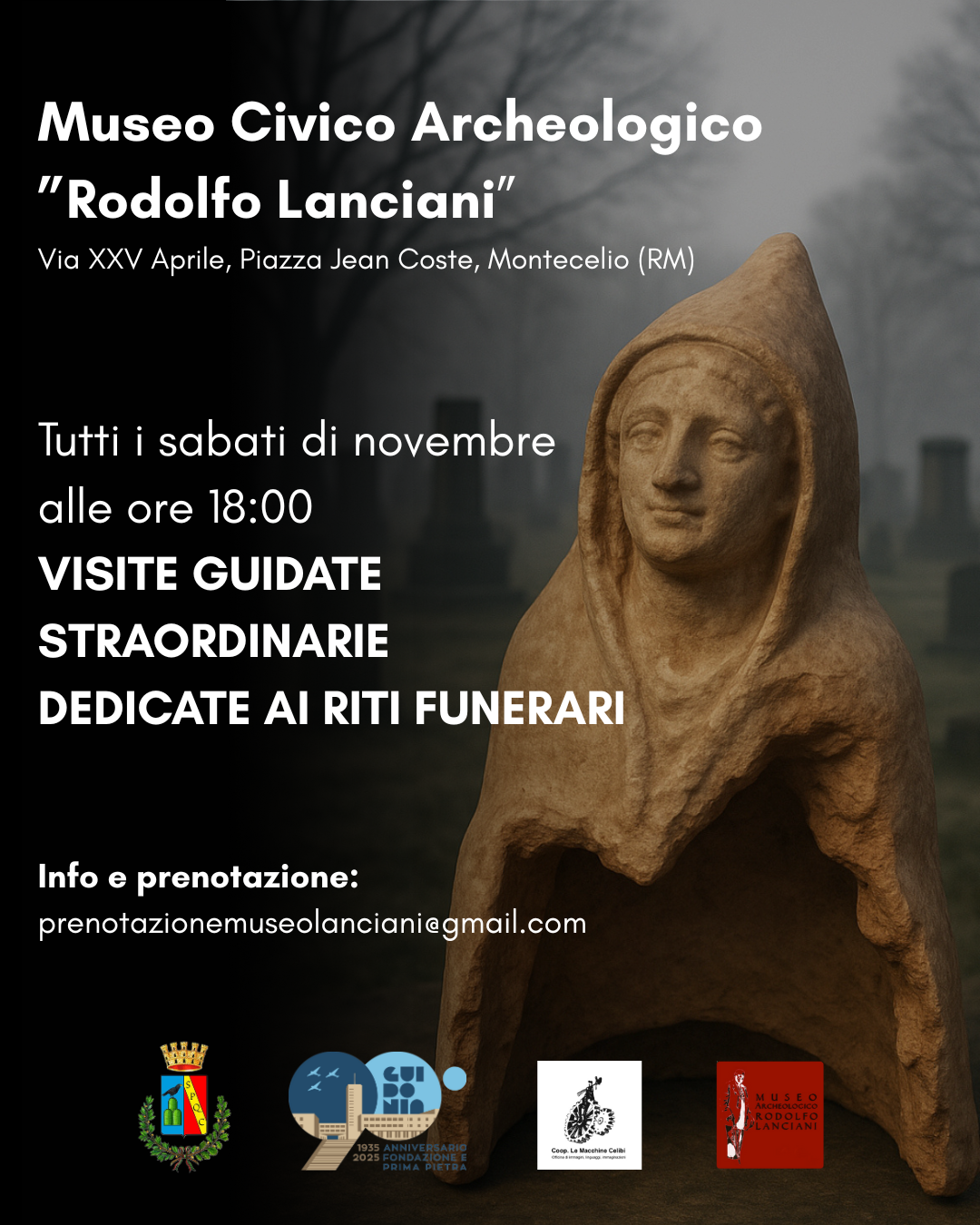 Un viaggio tra i riti funebri romani: visite guidate straordinarie al Museo “Rodolfo Lanciani”