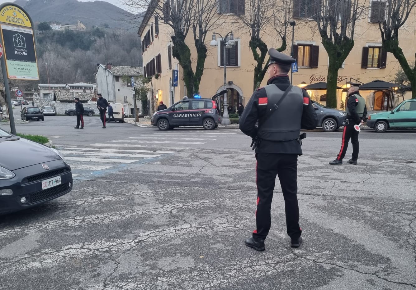 Subiaco: arrestato 20enne per spaccio sorpreso a cedere droga a un minorenne