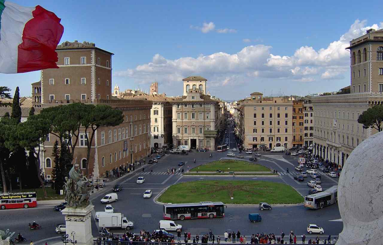 Piazza Venezia Roma