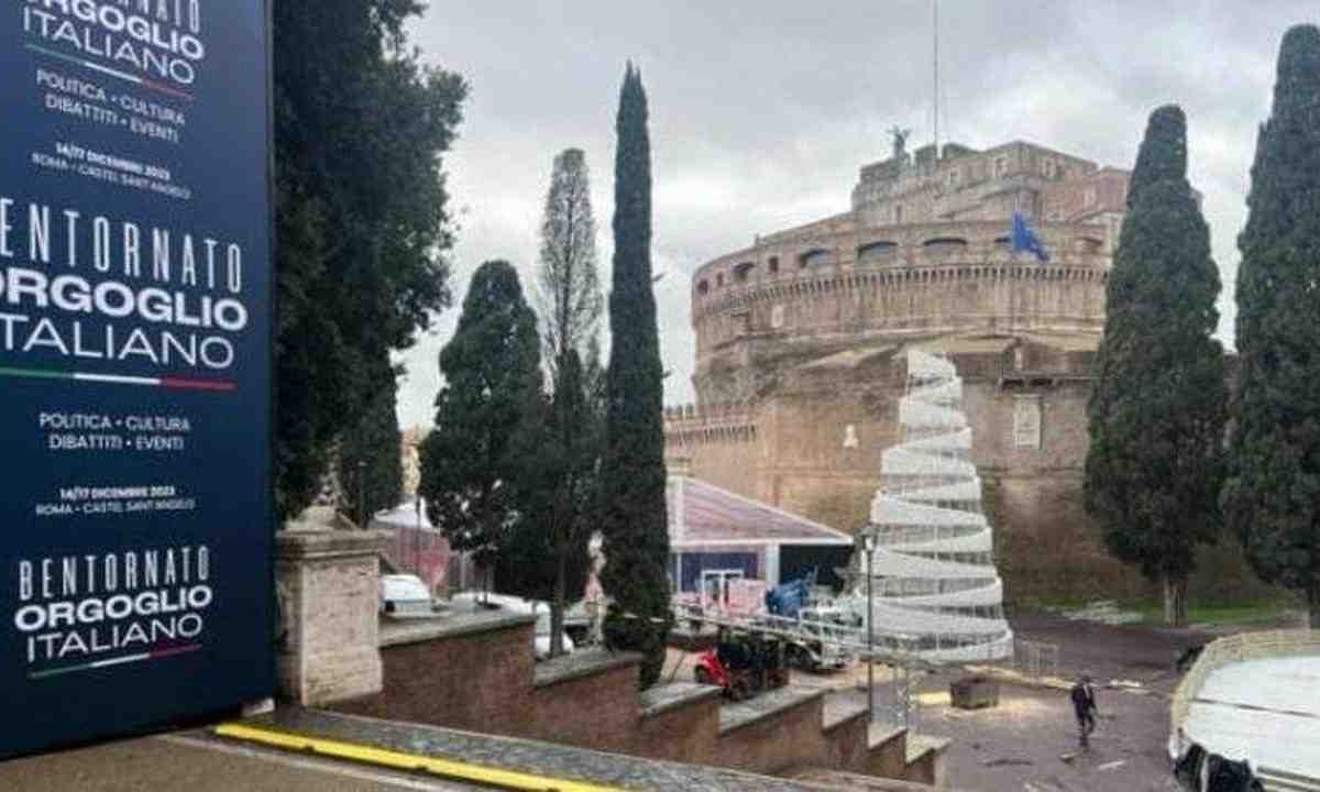 Atreju accende Roma: arriva Abu Mazen | La destra riunita a Castel Sant’Angelo tra ospiti inattesi e tensioni politiche